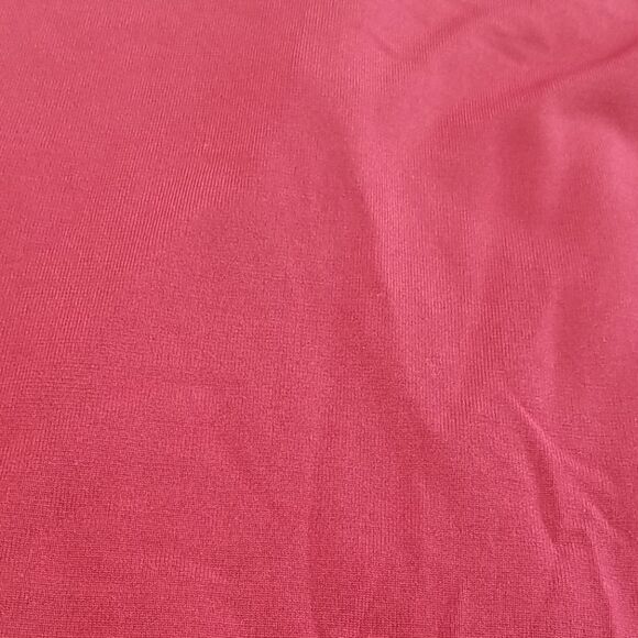 Vintage Holiday Knitwear Sweatshirt  Womens Medium Long Sleeve 1/4 Zipper Red - Picture 5 of 7